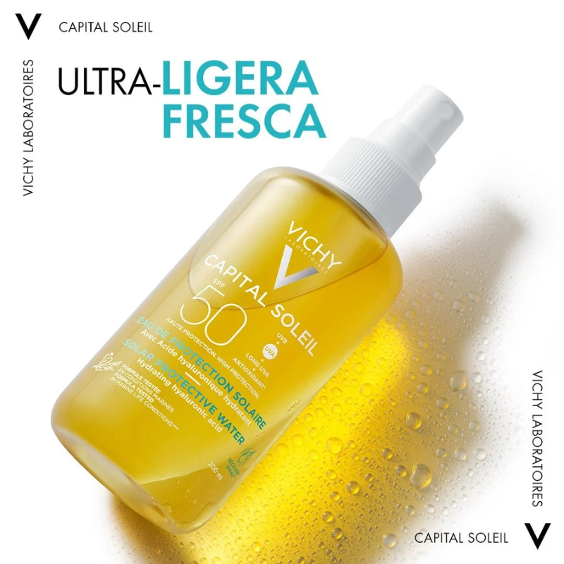 Vichy Capital Soleil agua solar protectora hidratante spf50+ 200ml