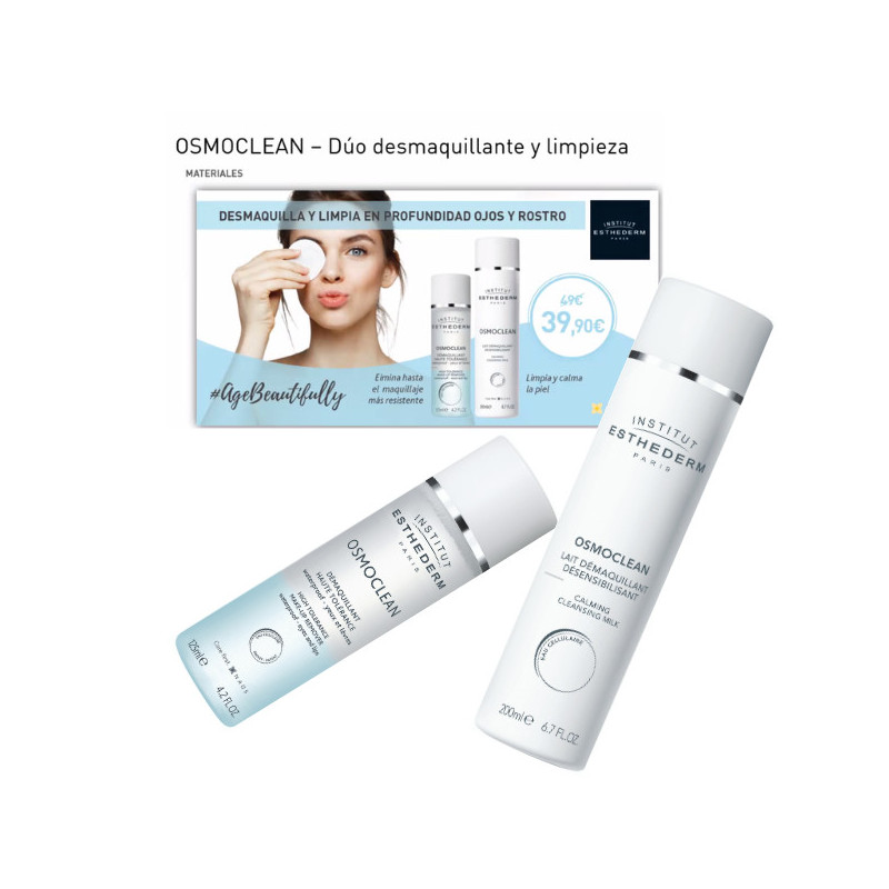 institut-esthederm-osmoclean-pack-duo-desmaquillante-y-limpieza