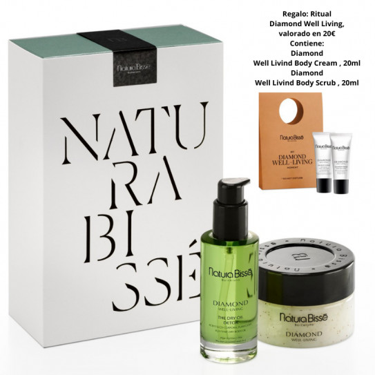 Natura Bissé|Diamond Well-Living Pack Dry Oil Detox + The Body Scrub
