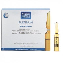 Martiderm - Platinum Night Renew 30 ampollas