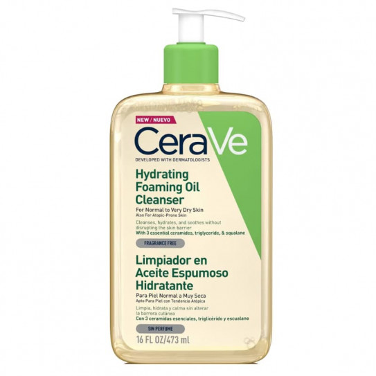 Limpiador facial en espuma CeraVe