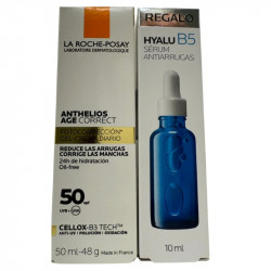La Roche Posay - Pack Anthelios Age Correct SPF50 + Hyalu B5 serum