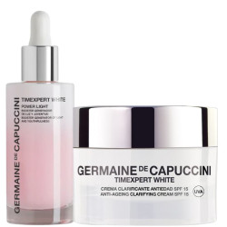 Germaine de Capuccini - Pack Timexpert White crema clarificante SPF15 + Booster Power Light