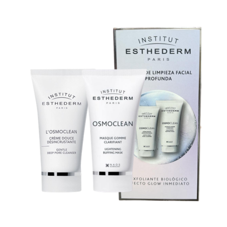 Institut Esthederm - Osmoclean Pack crema desincrustante suave + mascarilla goma aclaradora